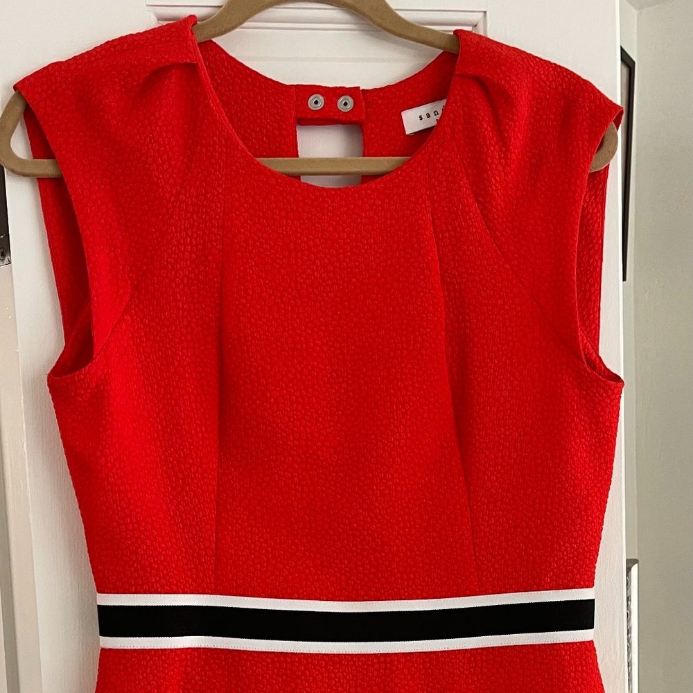 Sandro Paris Red Dress size 3
